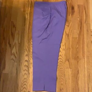 Lavender Cropped Pants Size 4